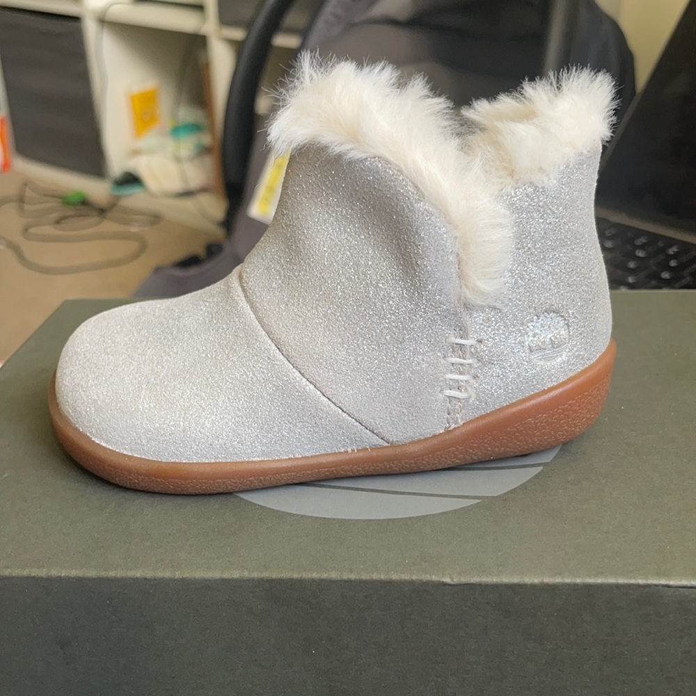 Timberland Silver Bootie